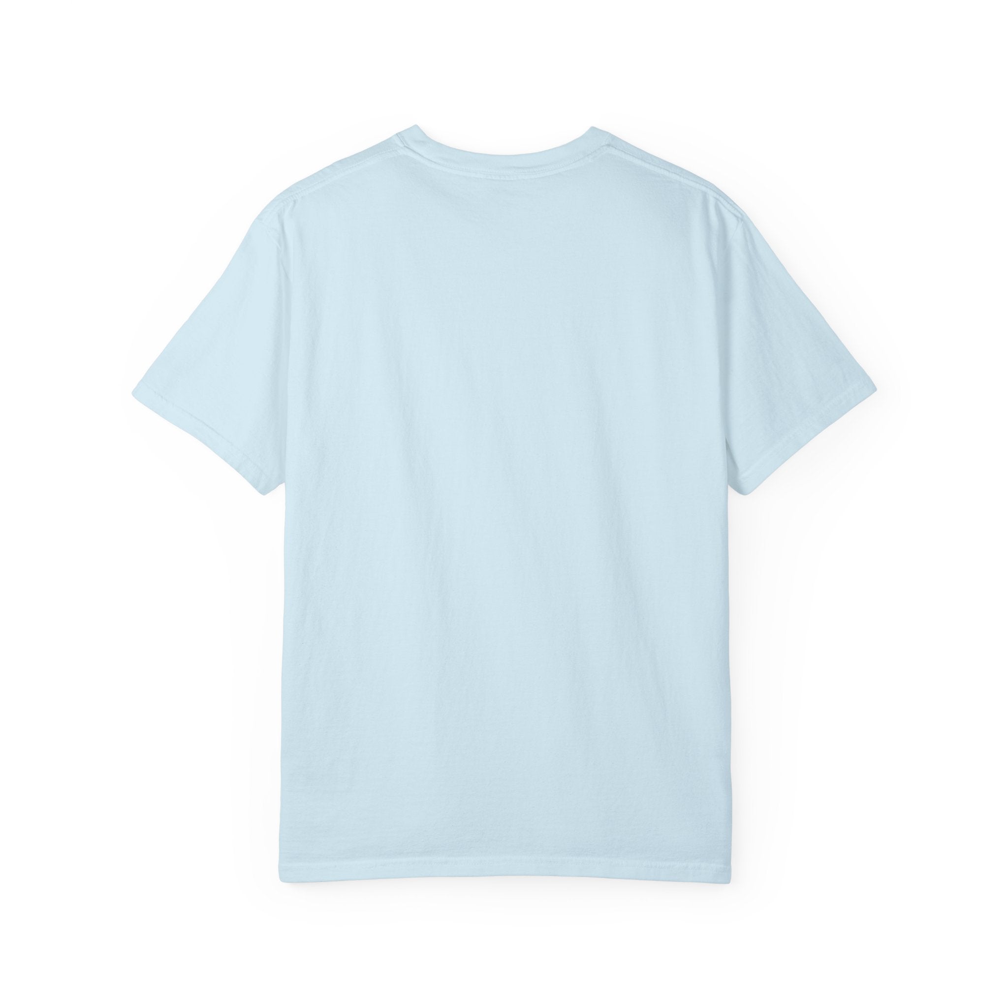 Nebraska State Silhouette T-Shirt with Swedish Flag Design