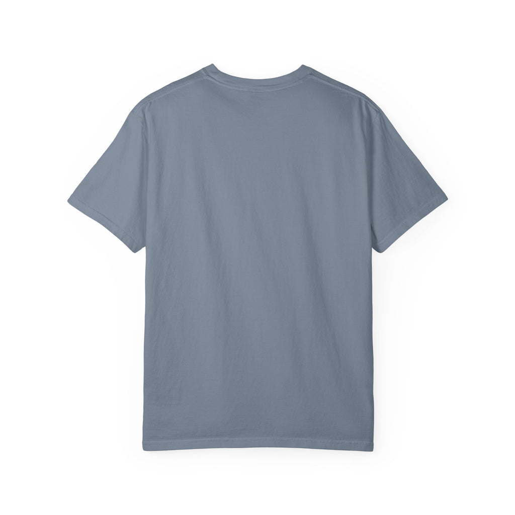 Nebraska State Silhouette T-Shirt with Swedish Flag Design