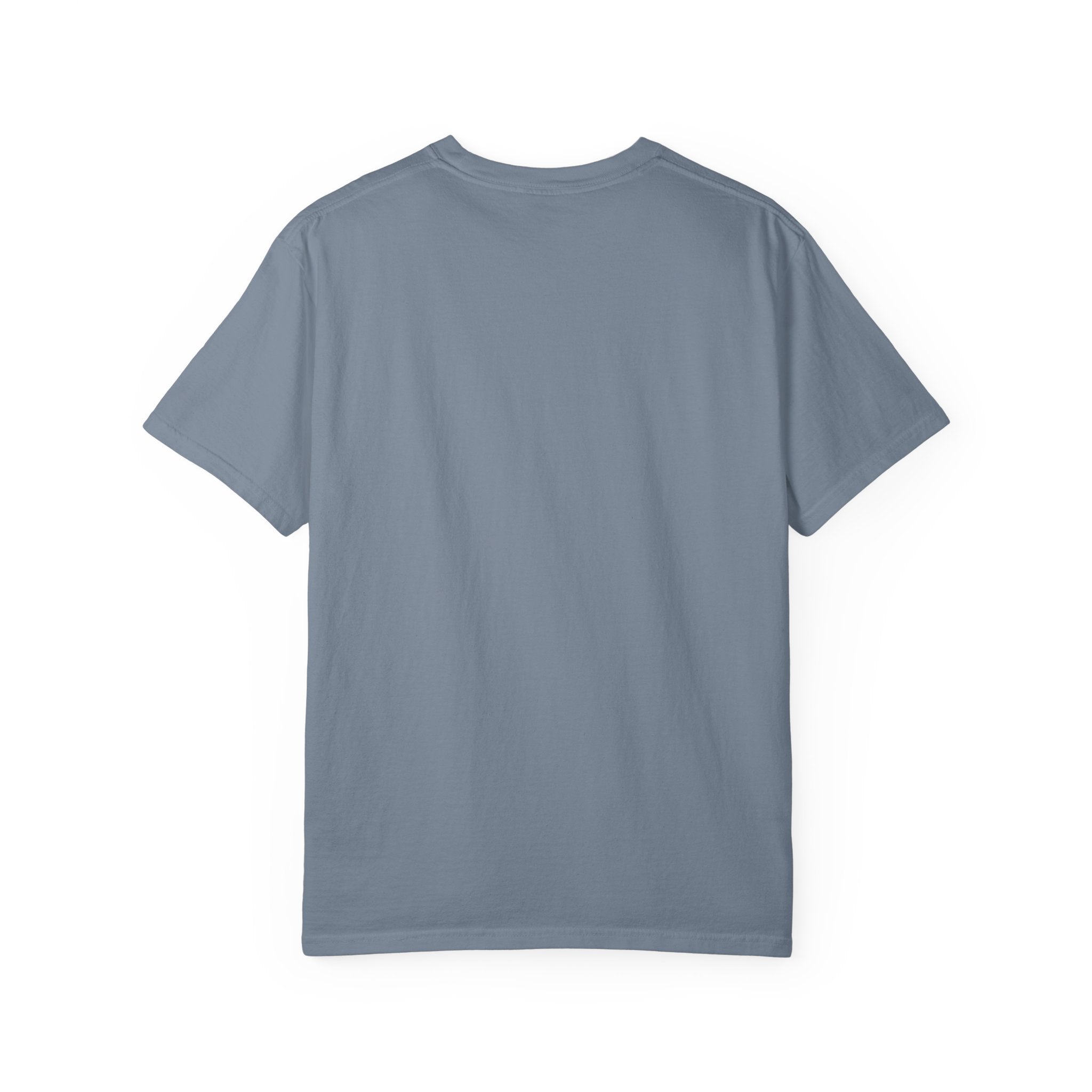Nebraska State Silhouette T-Shirt with Swedish Flag Design